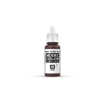 AV Vallejo Model Color 17ml - Black Red (Cadmium Brown) (VAL859)