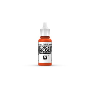 AV Vallejo Model Color 17ml - Orange Red (VAL910)