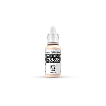 AV Vallejo Model Color 17ml - Light Flesh (VAL928)