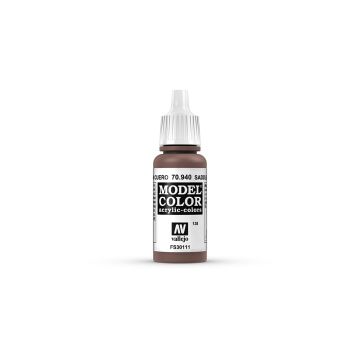 AV Vallejo Model Color 17ml - Saddle Brown (VAL940)