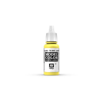 AV Vallejo Model Color 17ml - Light Yellow (VAL949)