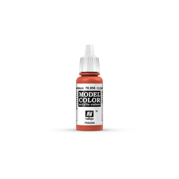 AV Vallejo Model Color 17ml - Clear Orange (VAL956)