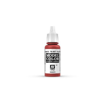 AV Vallejo Model Color 17ml - Flat Red (VAL957)