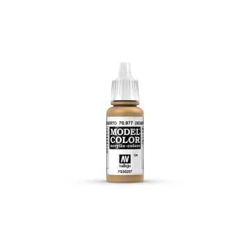 AV Vallejo Model Color 17ml - Desert Yellow (VAL977)