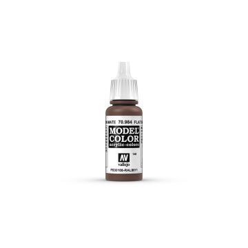 AV Vallejo Model Color 17ml - Flat Brown (VAL984)