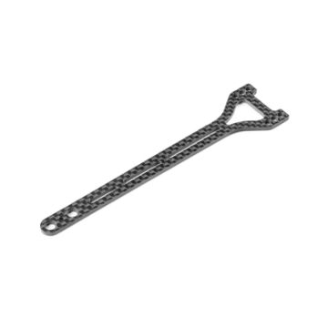 Xray X4F'24 Graphite Upper Deck - Split Rear - 2.0mm (XR301082)