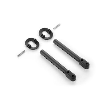 Xray Composite Rear 6mm Adjustable Body Mount Set +1mm Height (XR301337)