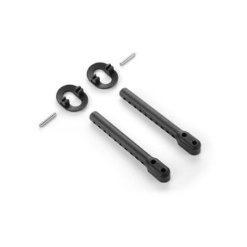 Xray Composite Rear 6mm Adjustable Body Mount Set +2mm Height (XR301338)