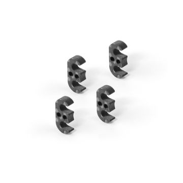 Xray Graphite Shim For Rear Body Post Adjustment 3.0mm (4) (XR301390)