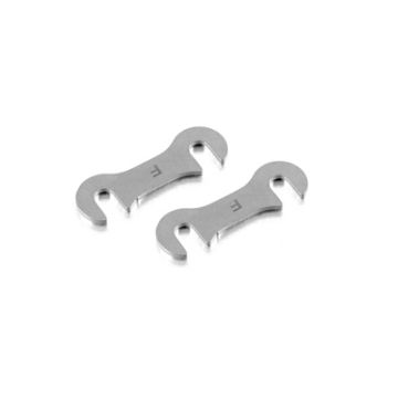 Xray X4 Front Roll-Center Spacer (2) (XR302121)