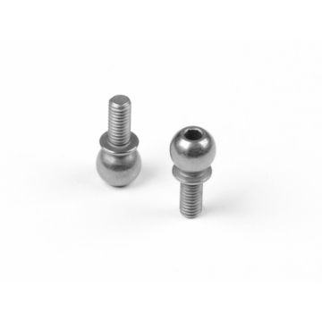Xray X4 Pivot Ball 6.0mm With M3X6.5mm Thread - Hudy Spring Steelâ„¢ (2) (XR303261)