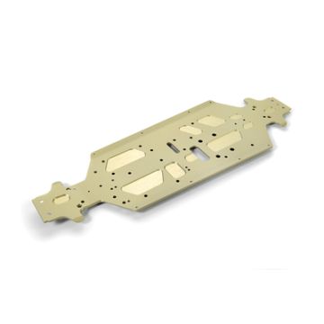 Xray XB2'22 Alu Chassis With Bent Sides - Swiss 7075 T6 - 2.5mm (XR321112)