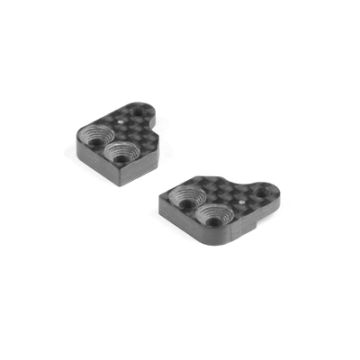 Xray Graphite Extension For Alu Steering Block With Backstop - 1 Dot (2) (XR322284)