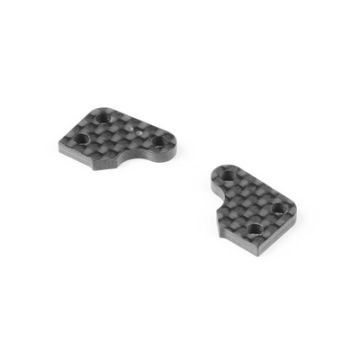 Xray Graphite Extension For Steering Block - 2 Dots (2) (XR322295)