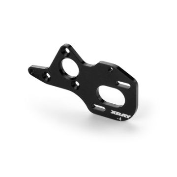 Xray Alu Front-Mid Motor (3 G.) Plate - Lowered -4mm - Swiss 7075 T6 (3mm) (XR324015)