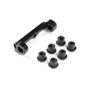 Xray Alu Upper Arm Holder -  Left - Black - Swiss 7075 T6 - Set (XR332743)