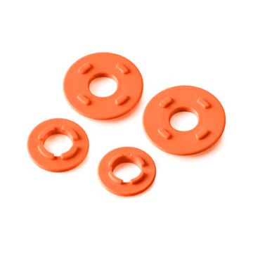 Xray Composite Belt Pulley Cover Set - Graphite (XR335800-O)