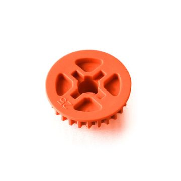 Xray Low Friction Composite Belt Pulley 25T - Mid-Side - Graphite (XR335885-O)