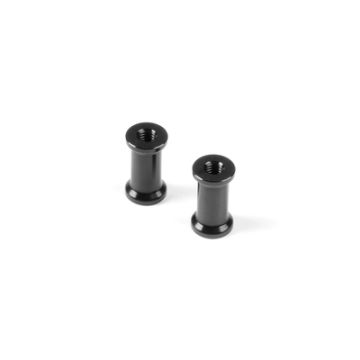 Xray X8 Alu Mount 12mm - Black - Swiss 7075 T6 (2) (XR346313)