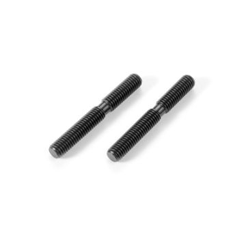 Xray Adj. Turnbuckle M5 L/R 38 mm - Hudy Spring Steel (2) (XR352624)