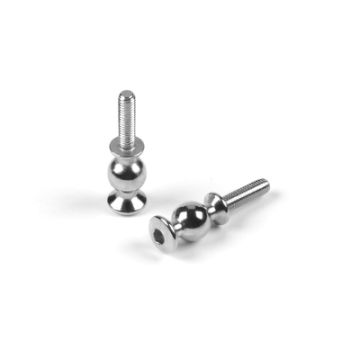Xray Ball Stud 6.8mm With Backstop L=6mm - M3X11 (2) (XR352659)