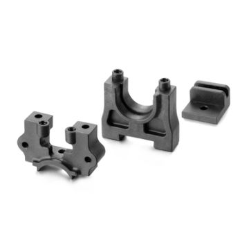 Xray Center Diff Mounting Plate Set - Graphite (XR354010-G)