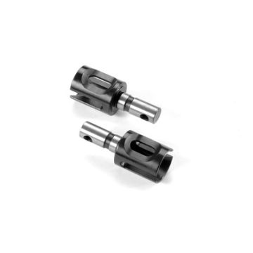 Xray Rear Diff Outdrive Adapter - V2 - Hudy Spring Steel (2) (XR355065)