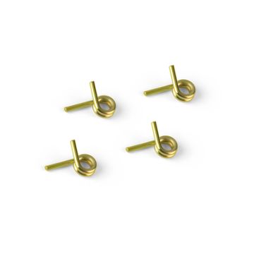 Xray 4-Shoe Clutch Springs - Gold - Soft (4) (XR358480)