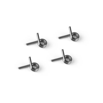 Xray 4-Shoe Clutch Springs - Grey - Medium (4) (XR358481)