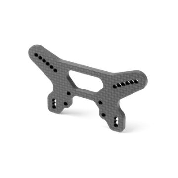 Xray Graphite Shock Tower For Hs Bulkhead - Front - 3.5mm - Wider (XR362088)