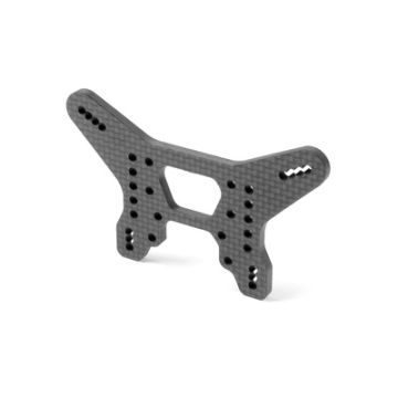 Xray Graphite Shock Tower For Hs Bulkhead - Rear - 3.5mm - Lower (XR363087)