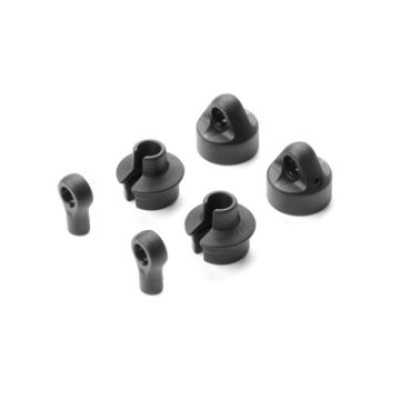 Xray Composite Shock Parts For 2 Shocks - Big Bore (XR368013)