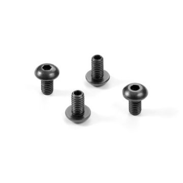 Xray Hex Screw Sh M4X7 With Hex From Bottom  (4) (XR902407)