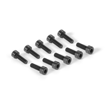 Xray Hex Screw Socket Head Cap M4X12  (10) (XR908412)