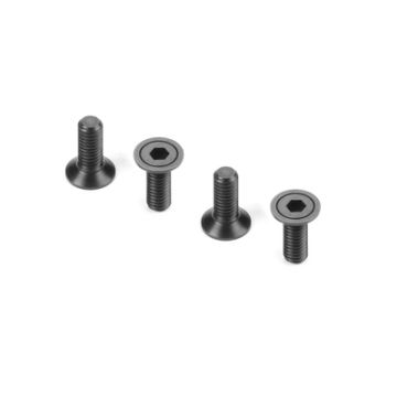 Xray Hex Screw 110Â° Sfh M3X8 - CNC Machined - Hudy Spring Steelâ„¢ (4) (XR913308)