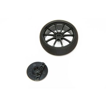 Spektrum Large Wheel - Black DX5Pro 6R 5C (Y-SPM9061)