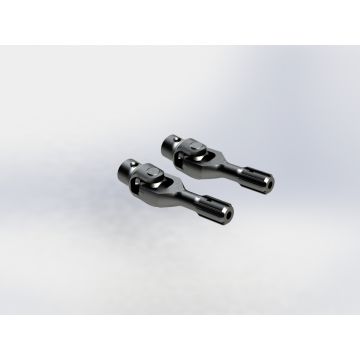 Arrma HD Steel Diff Outdrive Universal Joint Nero(2) (Z-AR310738)