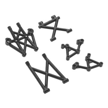 Arrma Rear Bumper/Body Mount Fury Mega (Z-AR320332)