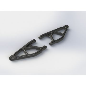 Arrma Front Upper Suspension Arms Nero (2) (Z-AR330332)