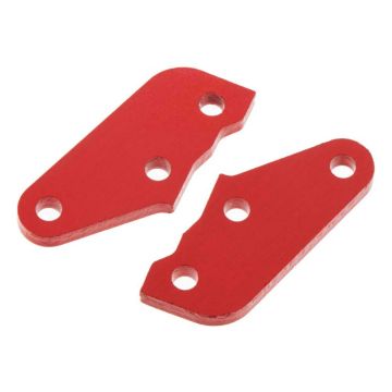 Arrma Steering Plate A Aluminum Red (2) (Z-AR340072)