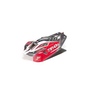Arrma AR402274 Typhon 4x4 Blx Painted Decaled Body Red (Z-AR402274)