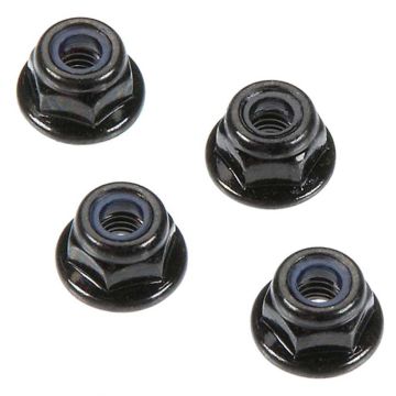 Arrma Flange Lock Nuts 4mm (4) (Z-AR708001)