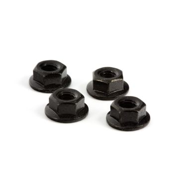 Arrma Serrated Flange Wheel Nut 4mm (4) (Z-AR708003)