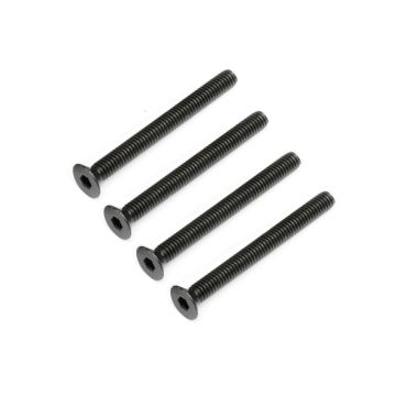Arrma Flt Head Hex Machine Screw 4x40mm 4x4 (4) (Z-AR722440)