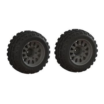 Arrma dBoots 'Dirtrunner ST' Tire Set Glued (2) (Z-ARA-1552)