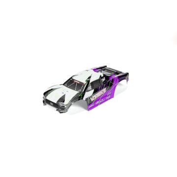 Arrma 1/10 Clipless Painted Trimmed Body Set with Decals, Purple: (Z-ARA-1556)