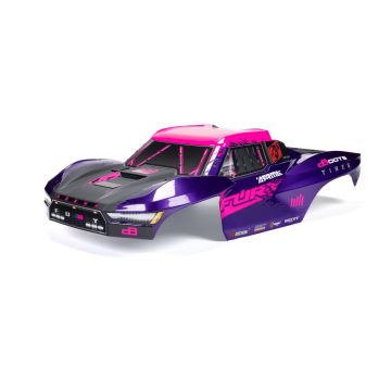 Arrma 1/10 FURY Painted Decaled Trimmed Body Set, Purple (Z-ARA-2121)