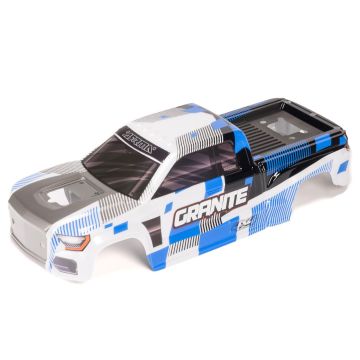 Arrma 1/10 Clipless Painted Decaled Body, Blue: GRANITE 4X4 (Z-ARA-2246)