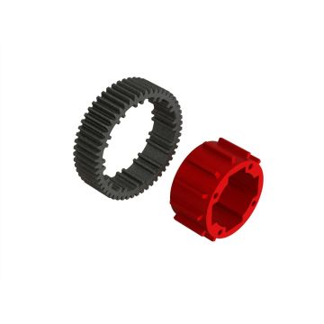 Arrma Aluminum Center Diff Case Set (1 Diff) (Z-ARA310919)