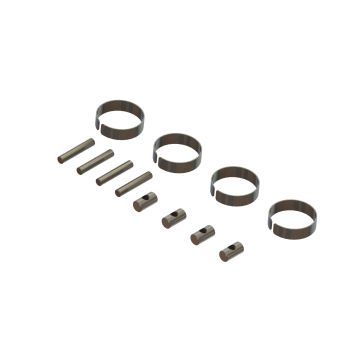 Arrma CVD Driveshaft Metal Fittings (2) (Z-ARA311150)